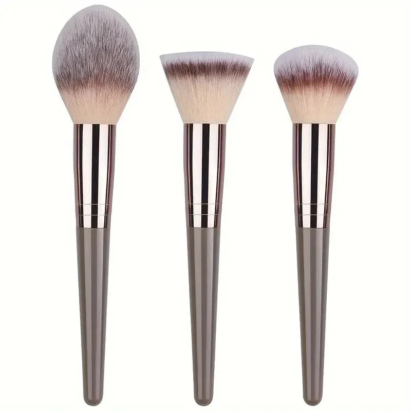 Premium Makeup Brush Set (3-20 Pcs) – Soft Fluffy Brushes for Foundation, Eyeshadow, Blush & Kabuki