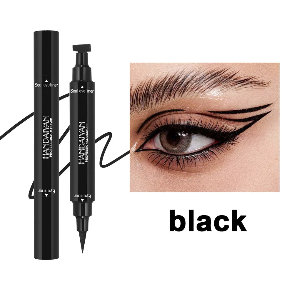 Colorful Dual-Ended Liquid Eyeliner Stamp – Waterproof, Quick-Dry & Long-Lasting