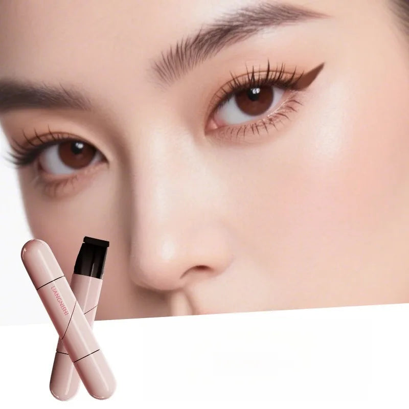 Doppelseitiger Eyeliner-Stempel für Anfänger – wasserfest, schweißfest und wischfest
