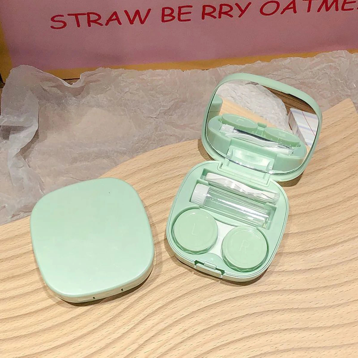 Macaroon Contact Lens Case – Compact & Stylish Storage Box