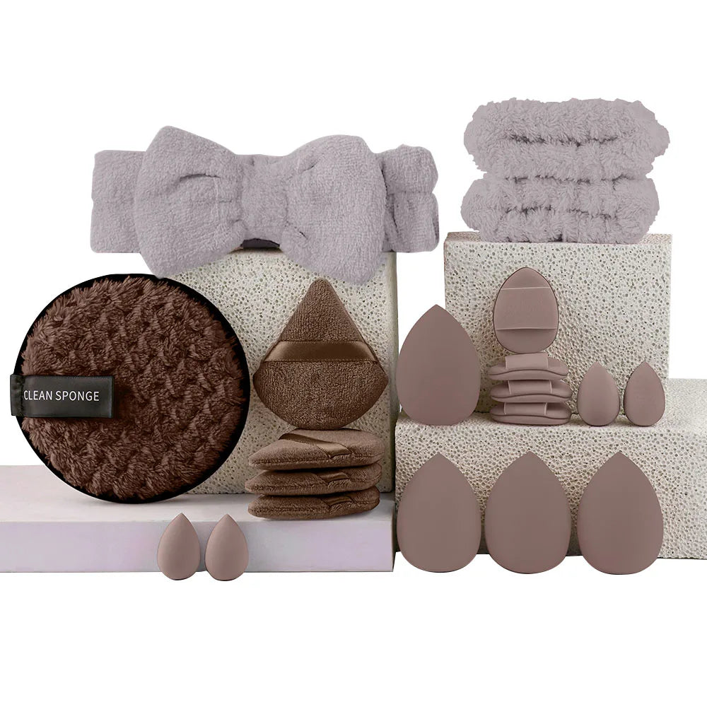 Professional Makeup Brush Set (3-10 Pcs) – Soft Fluffy Brushes for Eyeshadow, Foundation, Blush & Concealer