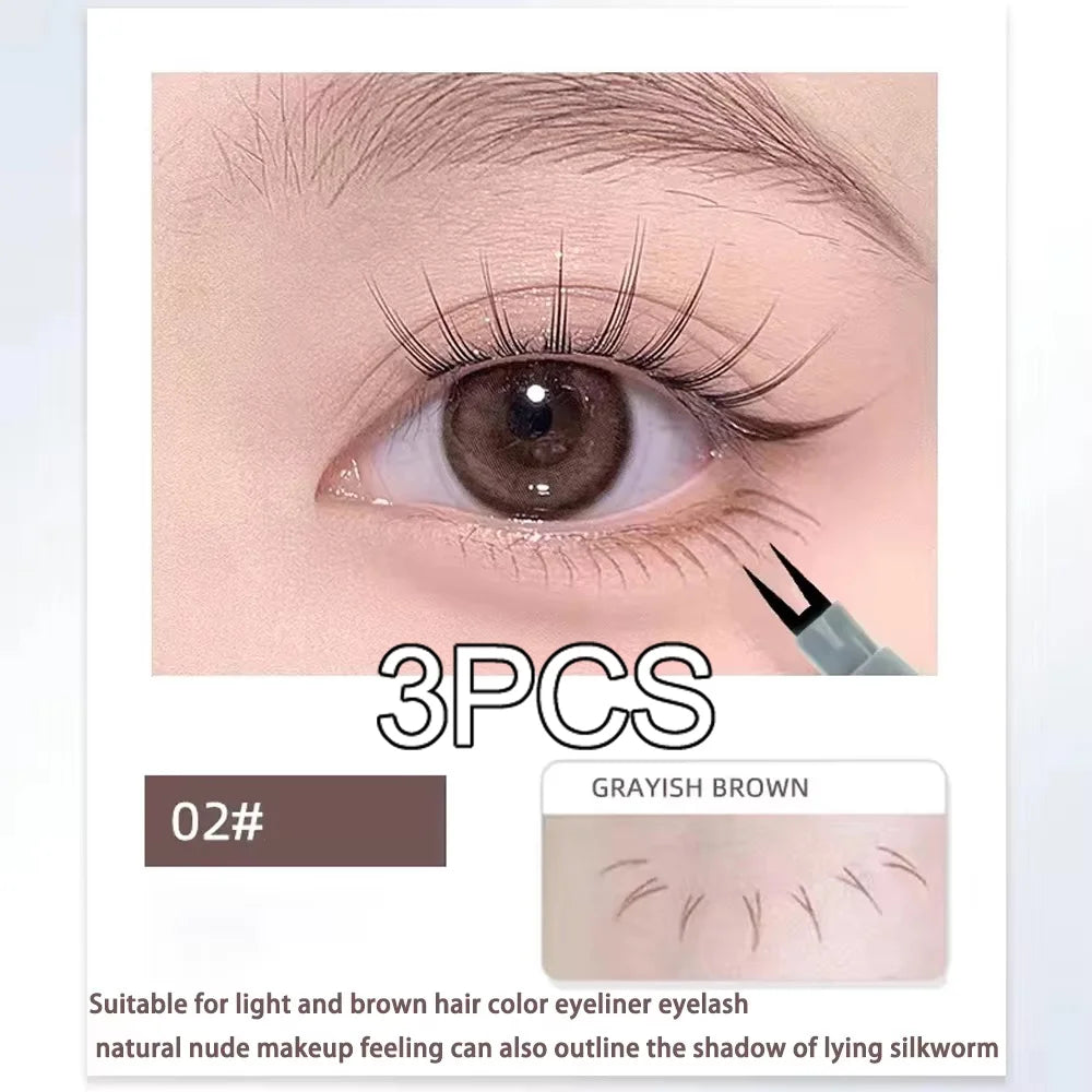 Dual-Tip Eyeliner Pen – Waterproof, Smudge-Proof & Ultra-Fine