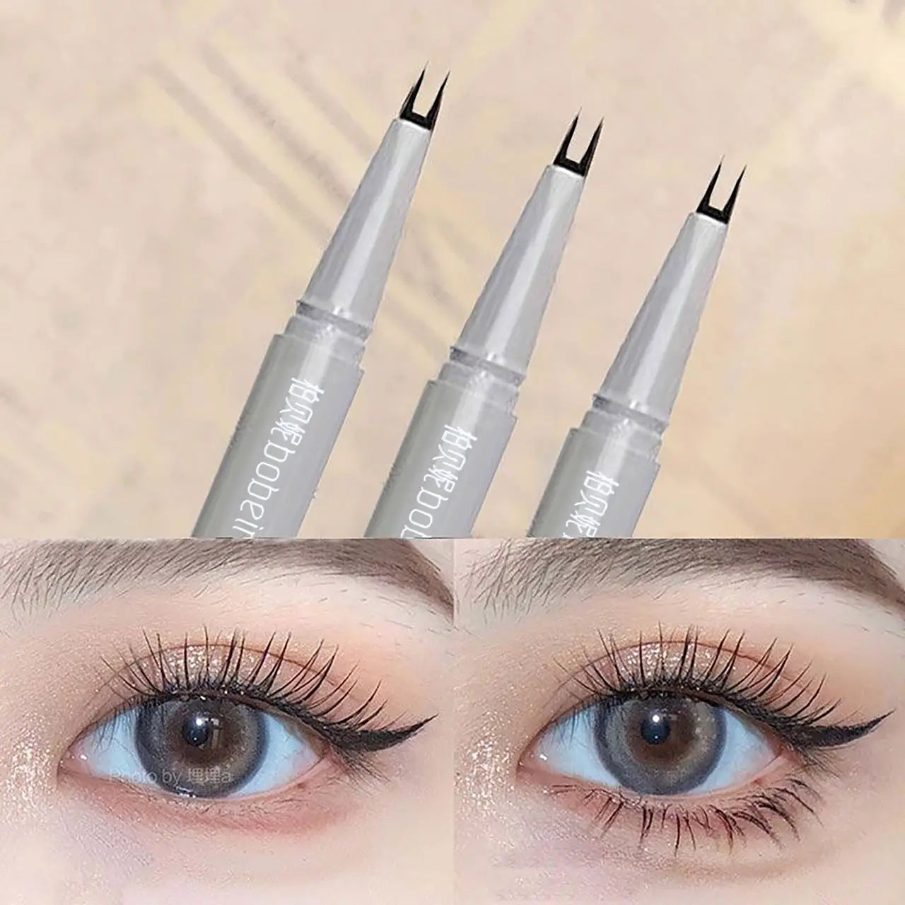 Dual-Tip Eyeliner Pen – Waterproof, Smudge-Proof & Ultra-Fine