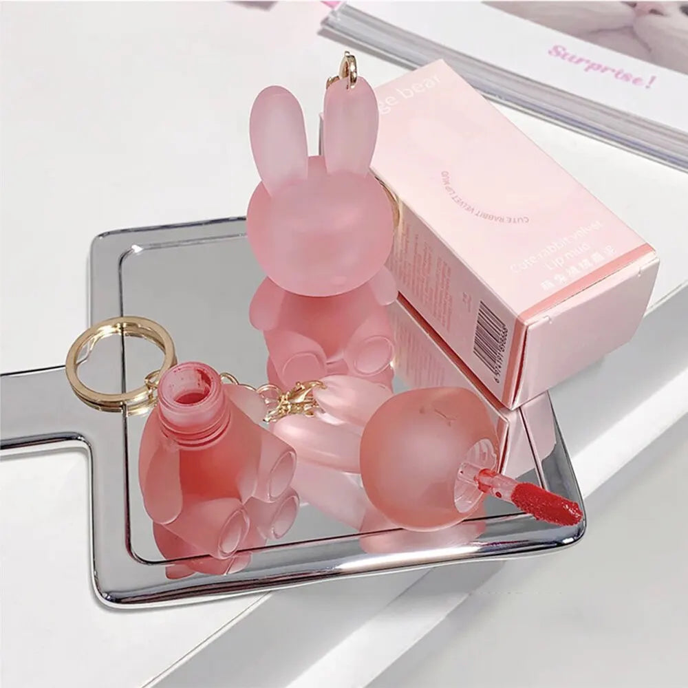 Gege Bear Kaninchen Lip Glaze – Matter Samt Lippenstift, langanhaltend & nicht austrocknend