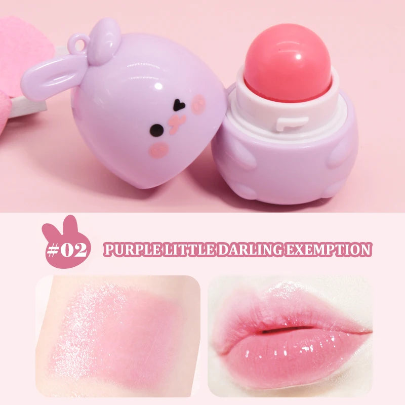 Goody Bunny Farbwechselnder Lippenbalsam – Feuchtigkeitsspendend & Wasserfest