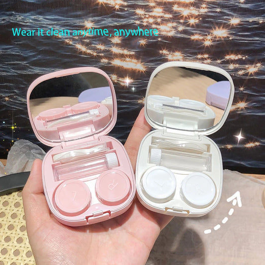 Macaroon Contact Lens Case – Compact & Stylish Storage Box