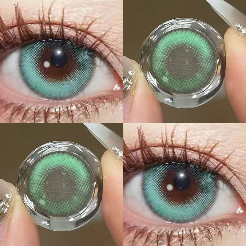 JeweLens Galaxy Farbige Kontaktlinsen – Bling Cosplay Circle Lenses, Jahreslinsen mit Box