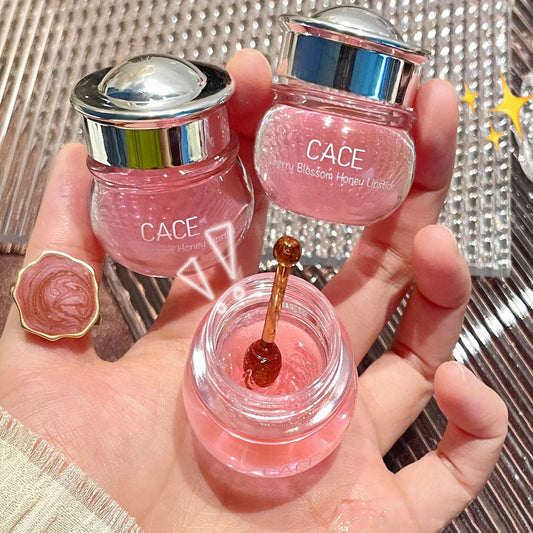 CACE Cherry Blossom Honey Lip Gloss – Moisturizing & Long-Lasting
