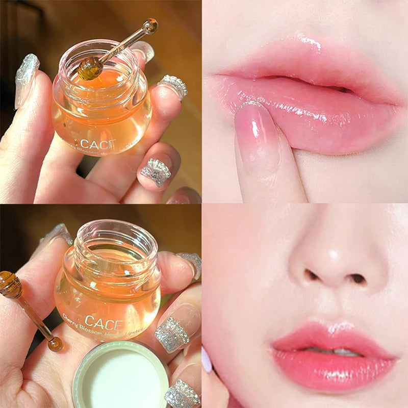 CACE Cherry Blossom Honey Lip Balm – Hydrating & Glossy